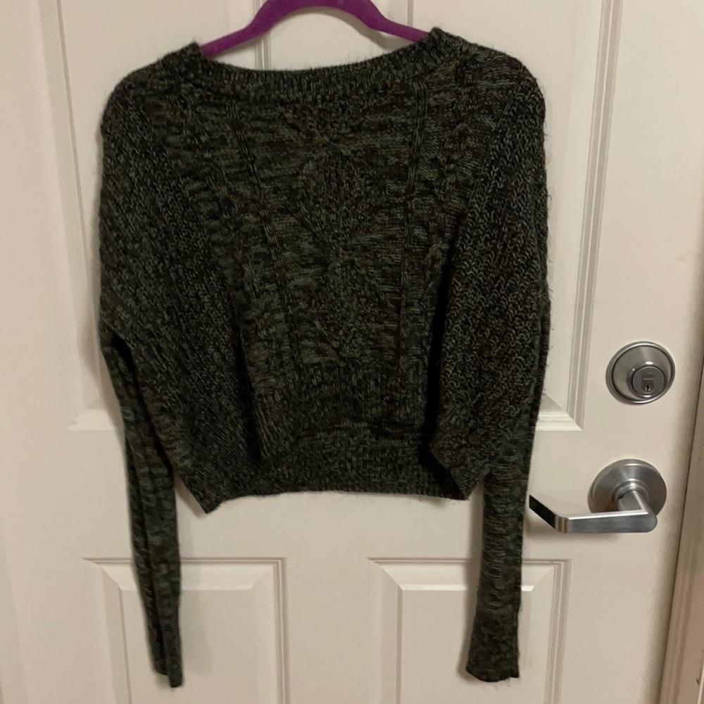 Cropped sweater
